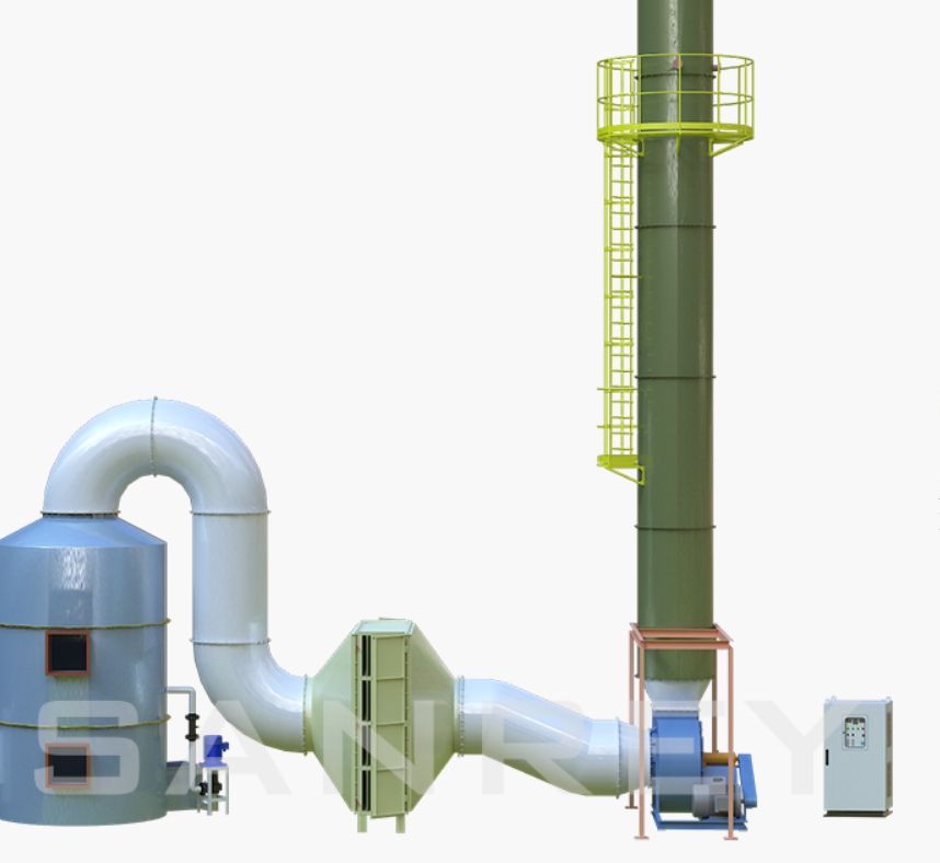 洗滌塔,噴霧洗滌塔