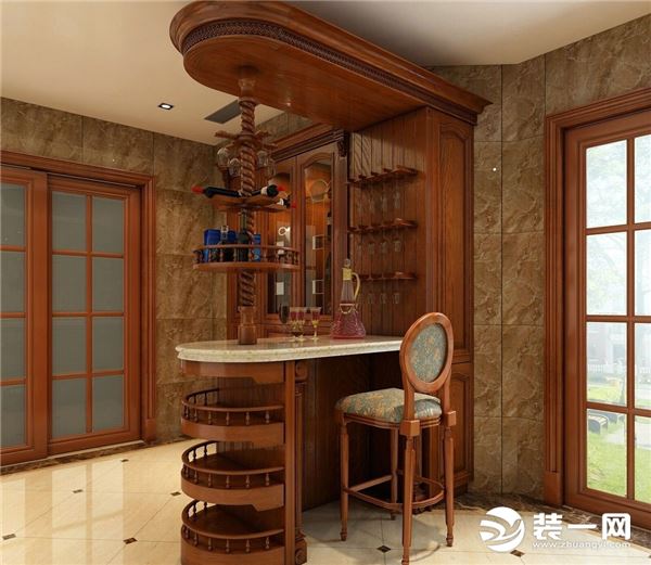 四種歐式酒櫃樣式彰顯品位 內附歐式酒櫃裝修效果圖