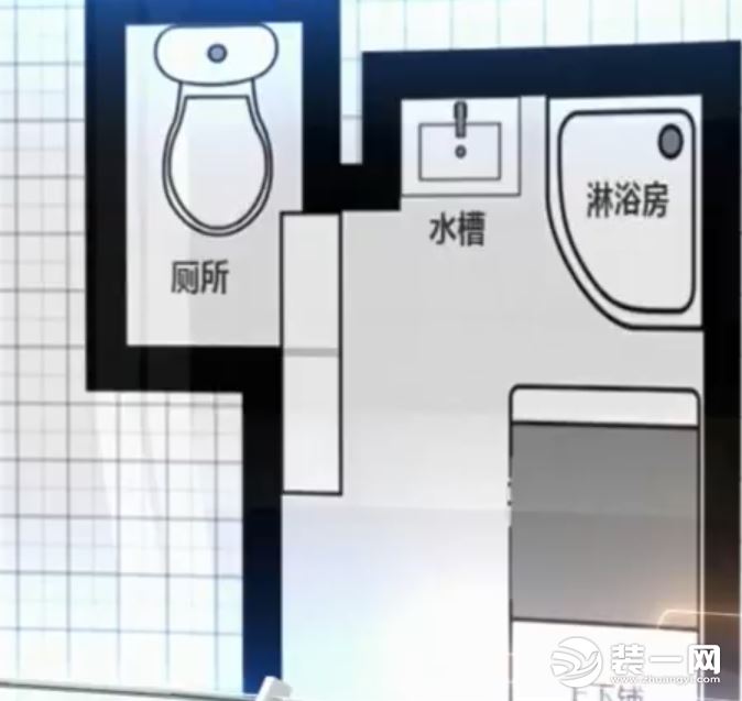 13平小戶型月租金9400元 裝修實景圖雷人的一批