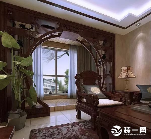 中式書房怎麼裝修?中式書房裝修效果圖欣賞