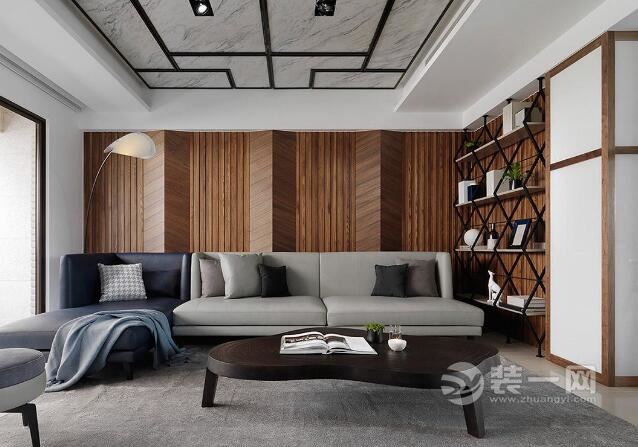 獨棟別墅設計效果圖 線條豐富的美式休閑風格裝修