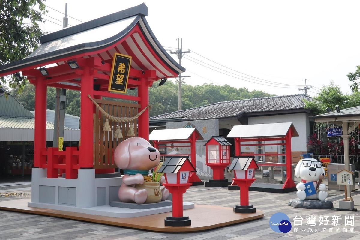 日本神社裝置藝術吸睛　集集火車站成拍照打卡新熱點